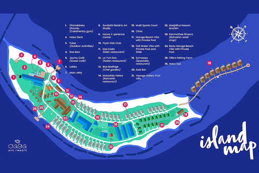 オアガ アート リゾートホテルイメージ [ モルディブ ]