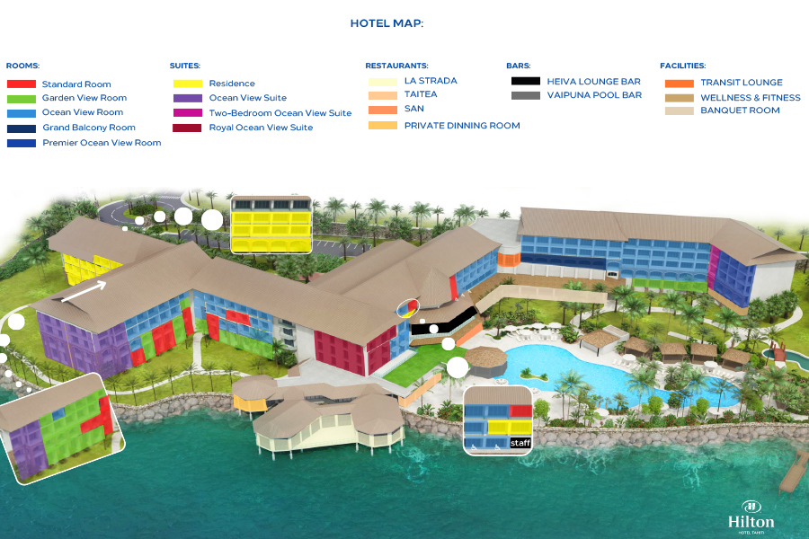 ヒルトン ホテル タヒチホテルイメージ [ パペーテ ]